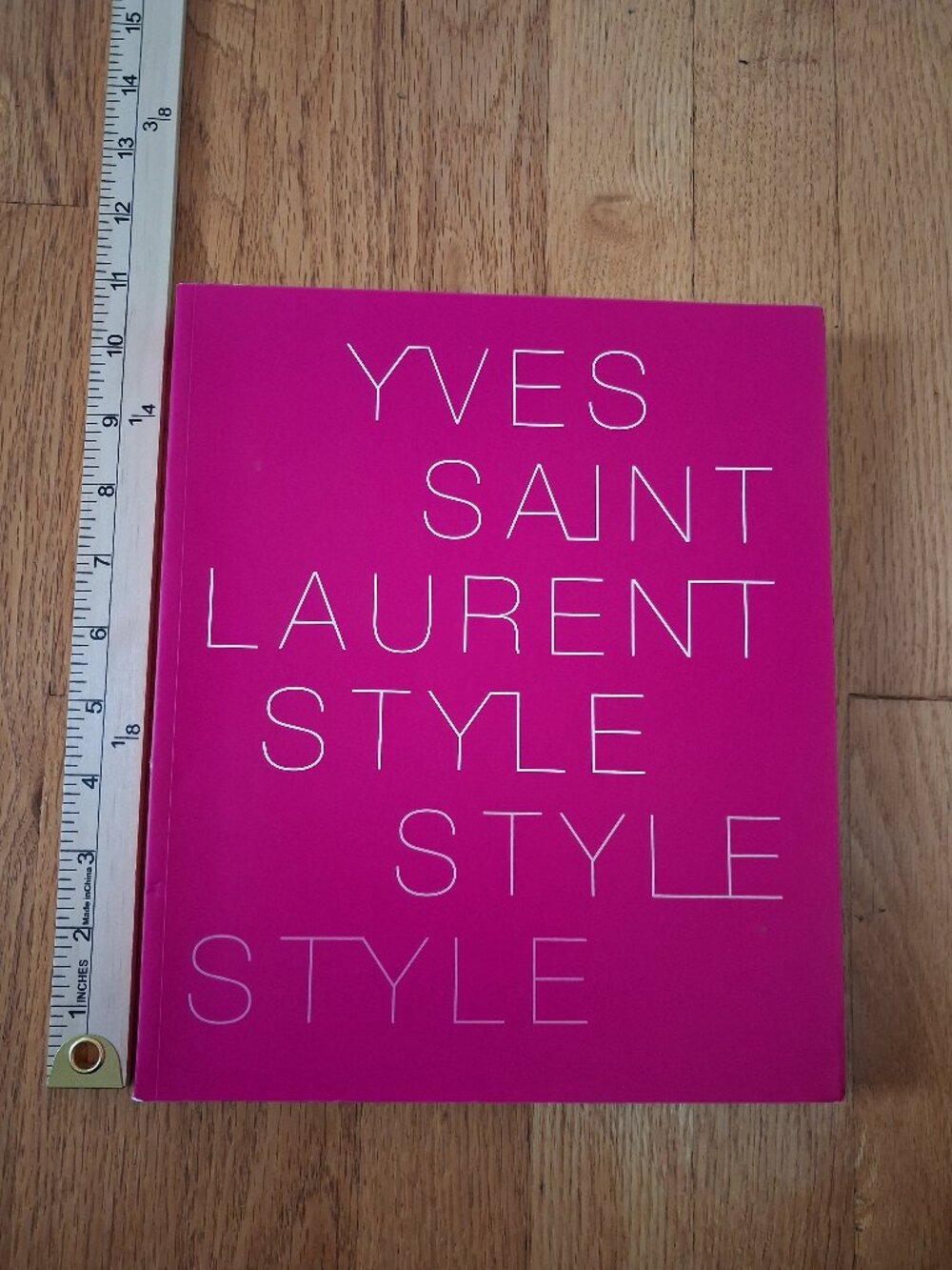 Yves Saint Laurent, "Style Style Style"